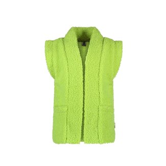 B.Nosy Meisjes gilet teddy - Georgie - Sharp groen