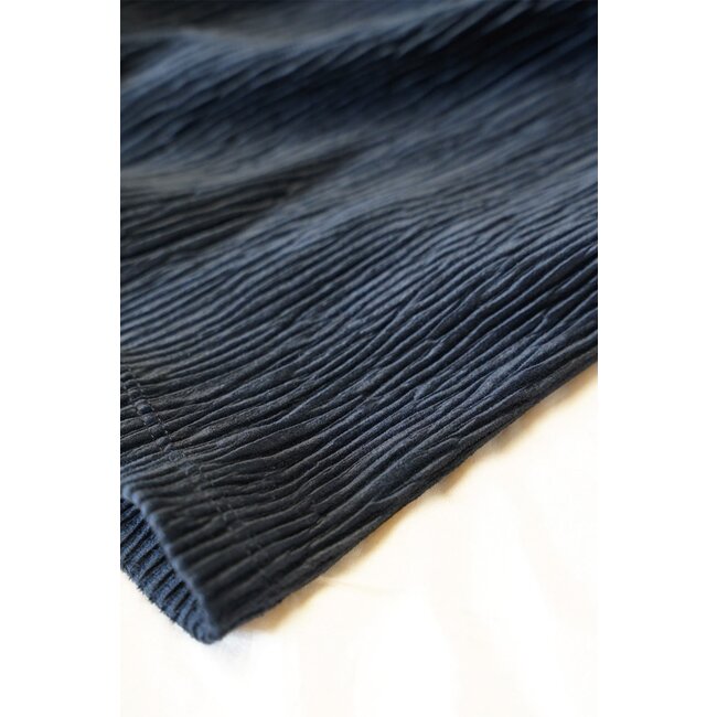 Like Flo Meisjes broek velvet - Fem - Navy blauw