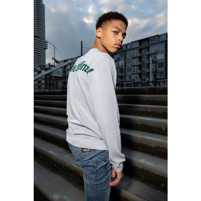 Rellix Jongens sweater oversized - Grijs