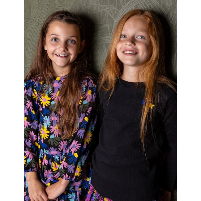 O'Chill Meisjes jurk - Silvie - Zwart