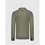 Ballin Trui gebreid regular fit - Donker army groen