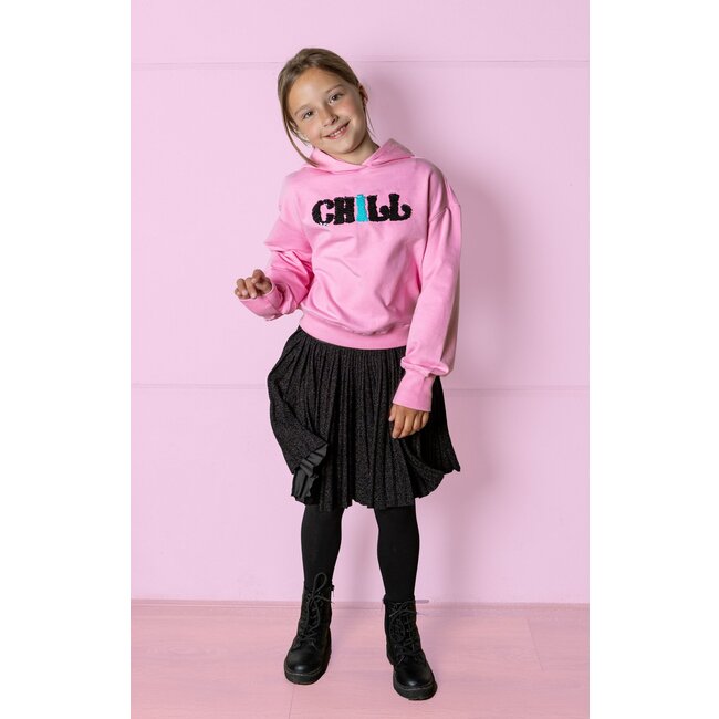 O'Chill Meisjes rok - Rosa - Zwart