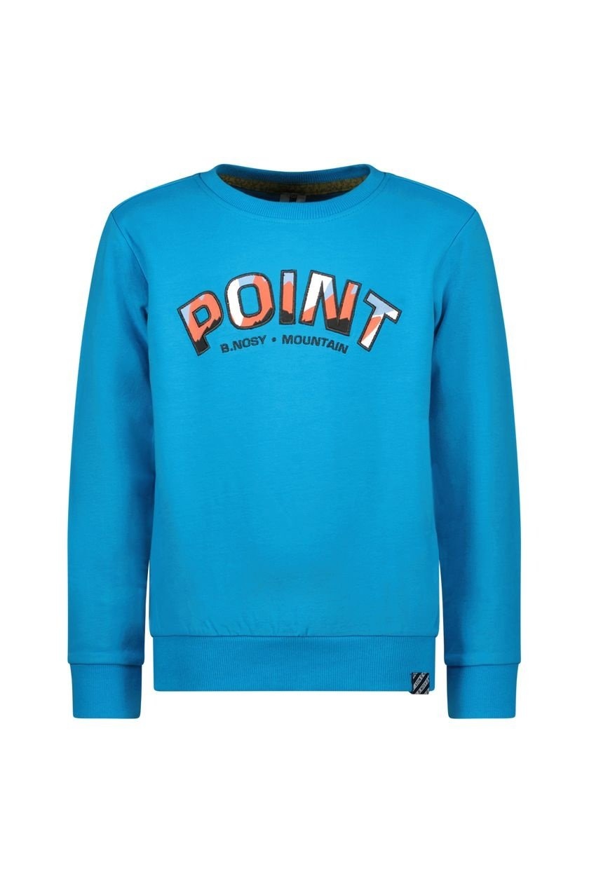 B.Nosy Jongens sweater - Sef - Surf blauw