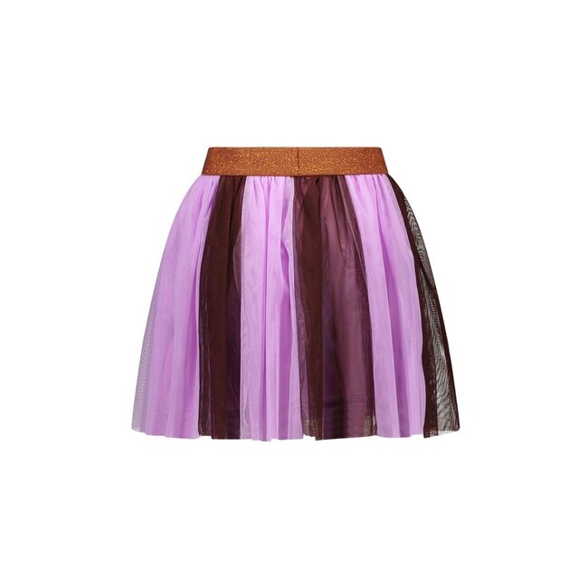 B.Nosy Meisjes rok tule - Resa - Helder paars