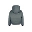 NoBell Meisjes winterjas kort met capuchon - Buffer - Rosemary groen