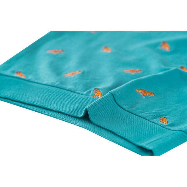 Someone Jongens sweater - Petrol blauw