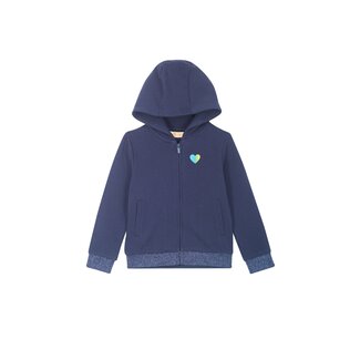 Someone Meisjes sweat vest - Navy blauw