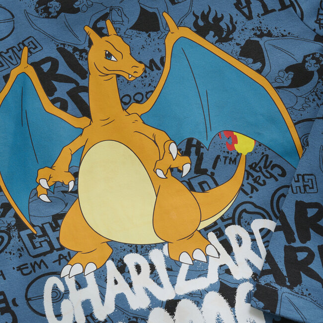 Minymo Jongens t-shirt LS - Blauw