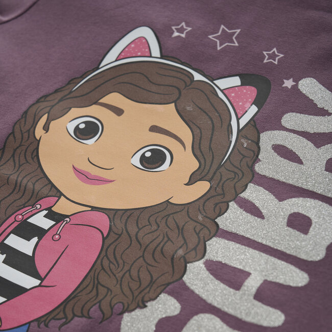 Minymo Meisjes t-shirt LS - Paars