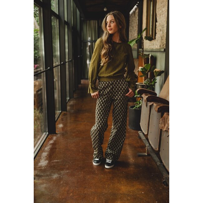 LOOXS 10sixteen Meisjes broek - Emerald groen