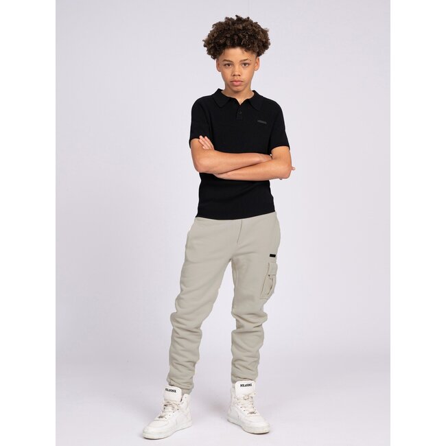 Nik&Nik Jongens sweat broek - Justin - Beige