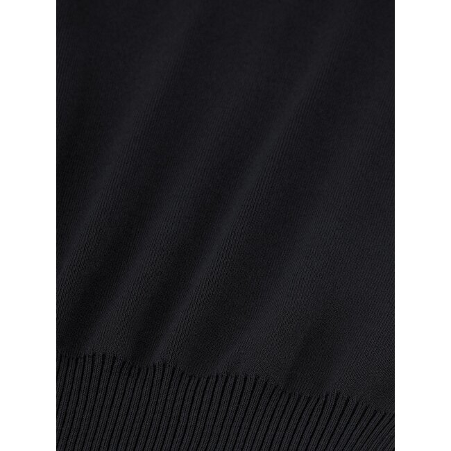 Nik&Nik Meisjes trui - Ossi - Zwart