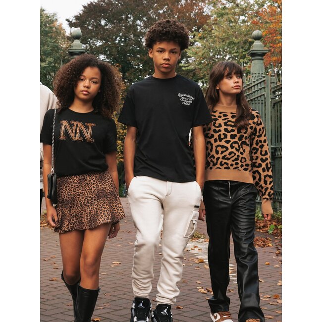 Nik&Nik Meisjes sweater - Ocelot - Mountain Lion