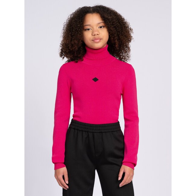 Nik&Nik Meisjes trui - Ossi - Feral Fuchsia