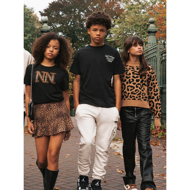 Nik&Nik Meisjes broek - Nahal - Zwart