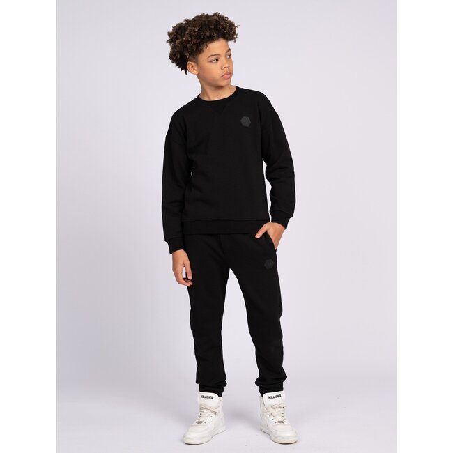 Nik&Nik Jongens sweat broek - Icon - Zwart