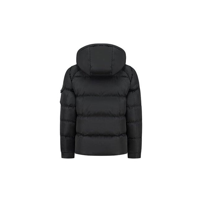 Malelions Winterjas Patch Puffer - Zwart