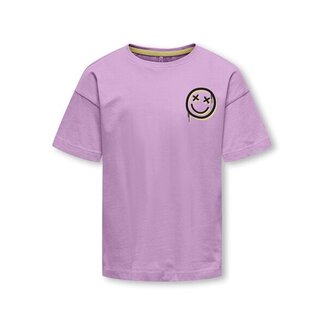 Kids ONLY Zomer top meisjes paars - Regular Fit - Kogjoy