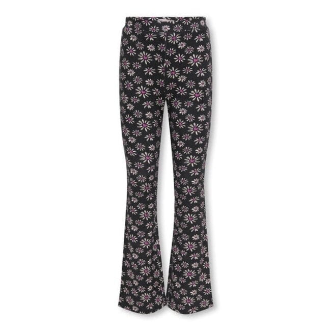 Kids ONLY Zomer broek meisjes zwart - Flared Fit - Kogpaige