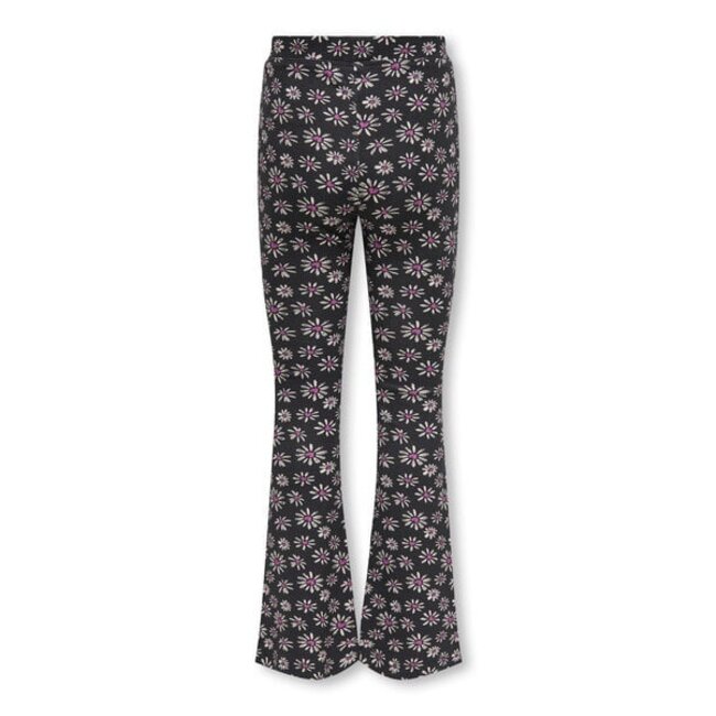 Kids ONLY Zomer broek meisjes zwart - Flared Fit - Kogpaige