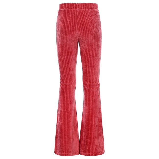 LOOXS Little Zomer flair broek meisjes corduroy - Punch rood