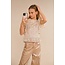 NoBell Zomer top meisjes Licht goud - pailletten - Teddy