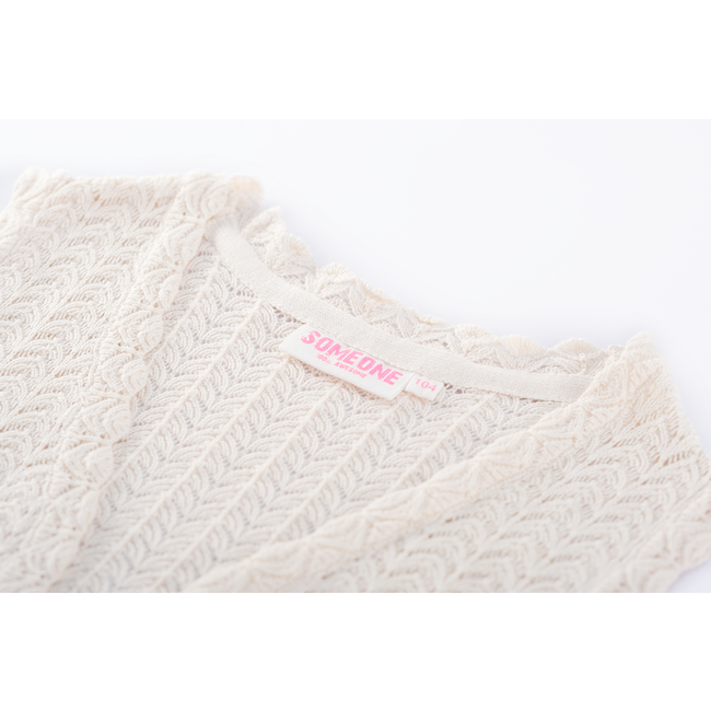 Someone Zomer gilet meisjes - ecru - amanda