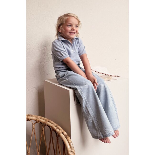 Someone Zomer trui meisjes - blauw - anouk