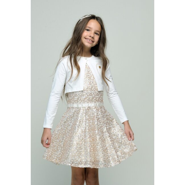 Le Chic Zomer bolero meisjes Off wit - NONOHY