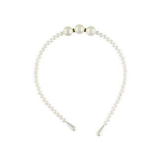 Le Chic Zomer diadeem meisjes Ivoor wit - Royal-A