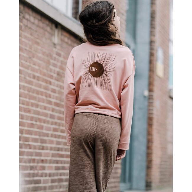 KIEstone Zomer sweater meisjes - zacht roze - Sil