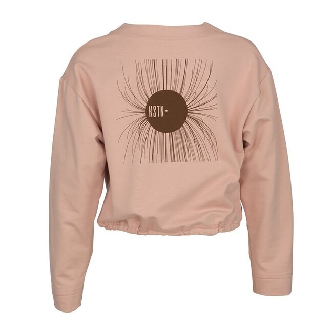 KIEstone Zomer sweater meisjes - zacht roze - Sil