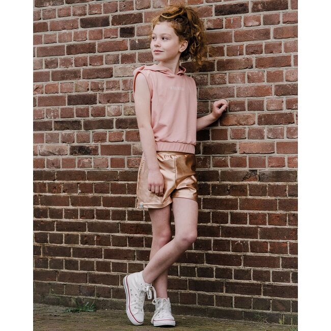 KIEstone Zomer hoodie meisjes - zand - Marleen