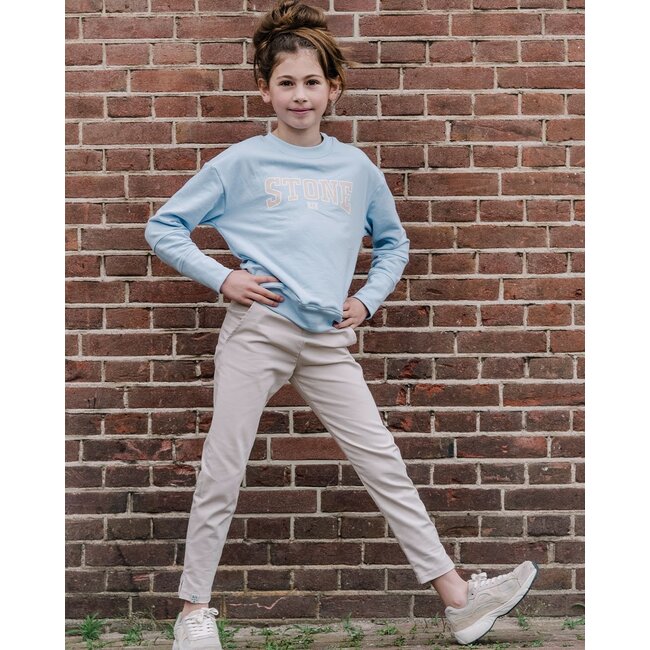 KIEstone Zomer broek meisjes - zand - Fish