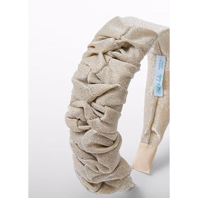 Abel & Lula Zomer haarband meisjes - goud