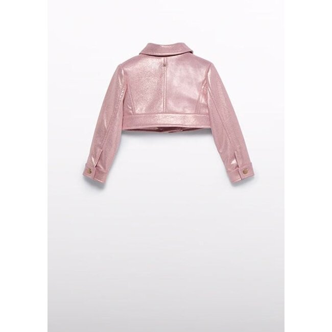 Abel & Lula Zomer biker jasje meisjes - roze