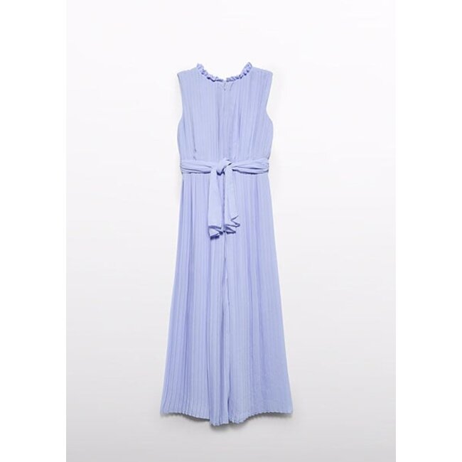 Abel & Lula Zomer jumpsuit geplooid meisjes - lilac paars