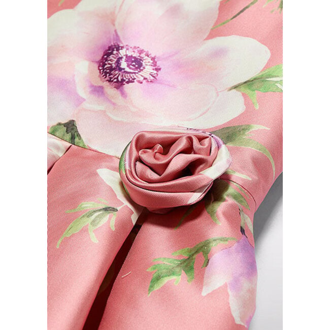 Abel & Lula Zomer jurk meisjes - blush roze