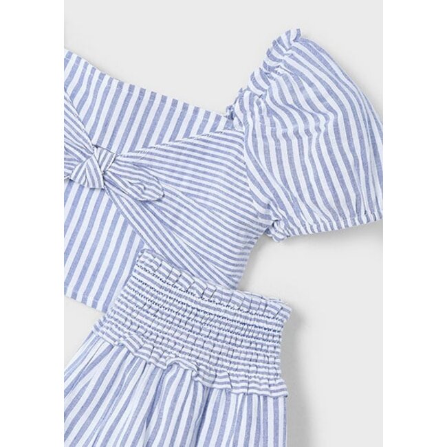 Mayoral Zomer rok + top meisjes - indigo blauw
