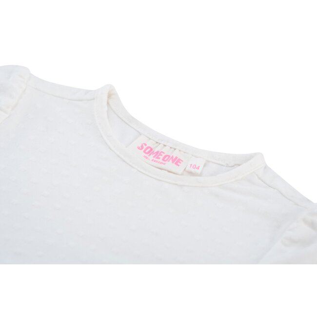Someone Zomer t-shirt meisjes - ecru - amanda S