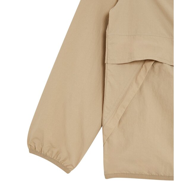 Lyle & Scott zomerjas jongens - Stone beige - capuchon