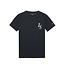 Lyle & Scott zomer t-shirt jongens - Navy blauw - Monogram print