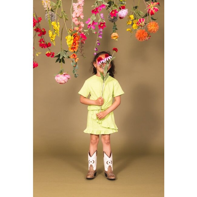 Quapi Zomer rok meisjes - groen -  Flow