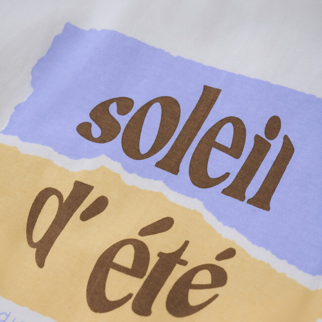 Indian Blue Jeans Zomer T-shirt S/S meisjes - wit - print