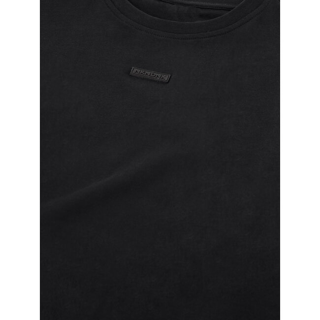 Nik&Nik zomer oversized t-shirt jongens - zwart - Bloom