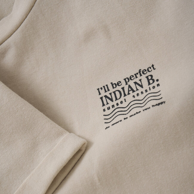 Indian Blue Jeans Zomer T-shirt S/S meisjes - zand - print