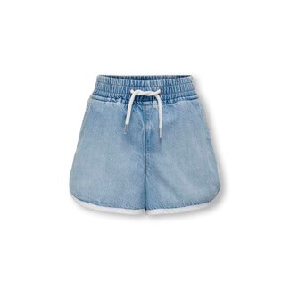 Kids ONLY zomer jeans short meisjes - licht blauw denim - Kogpierce