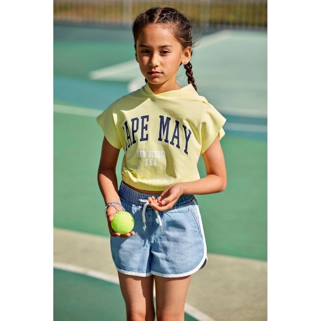 Kids ONLY zomer jeans short meisjes - licht blauw denim - Kogpierce