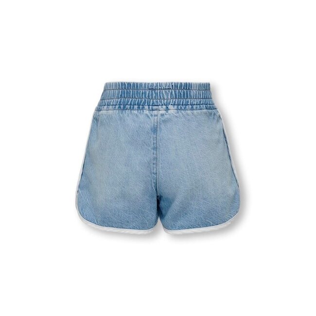 Kids ONLY zomer jeans short meisjes - licht blauw denim - Kogpierce