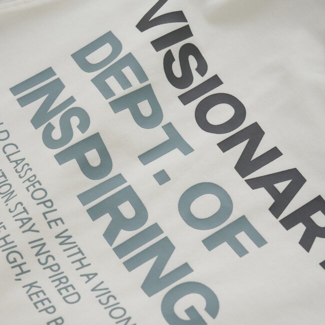 Rellix Zomer T-shirt S/S jongens - wit - print